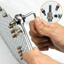 Load image into Gallery viewer, Flat Head Threaded Insert Rivet Nut Set