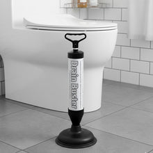 Load image into Gallery viewer, High-Pressure Toilet Plunger Set with Dual Suction Cups