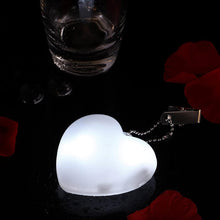 Load image into Gallery viewer, LED Heart Light Keychain