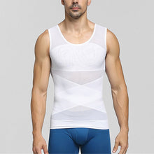 Load image into Gallery viewer, Men's High Stretch Mesh Body Shaping Tank Top