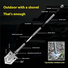 Load image into Gallery viewer, Multi-Purpose Camping Survival Shovel