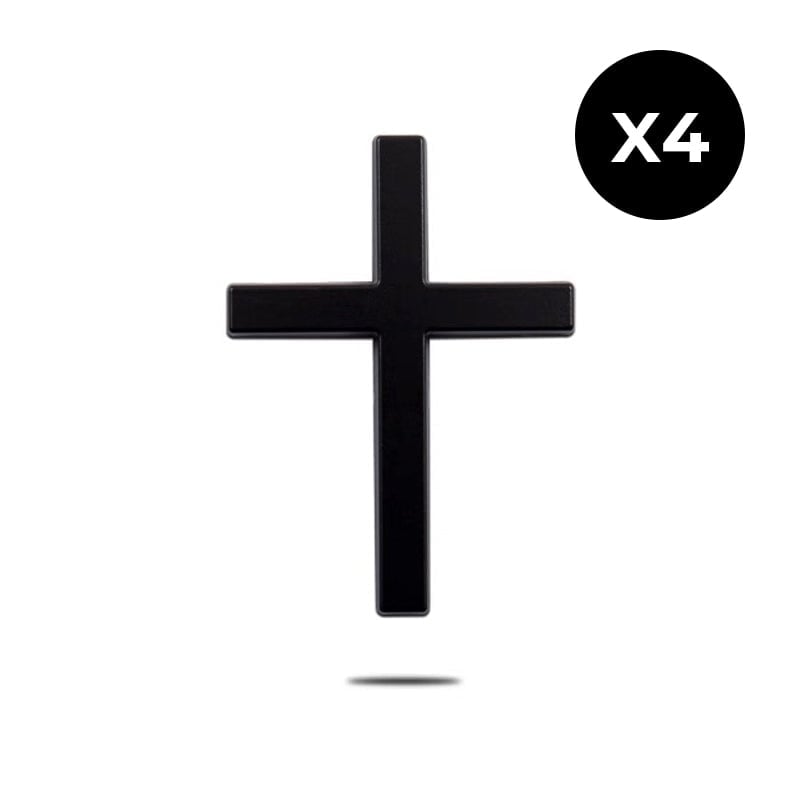 3D Cross Sticker