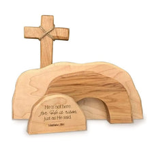 Load image into Gallery viewer, Easter Scene Wooden Decoration