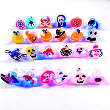 Load image into Gallery viewer, Luminous Halloween Rings(50 Rings)