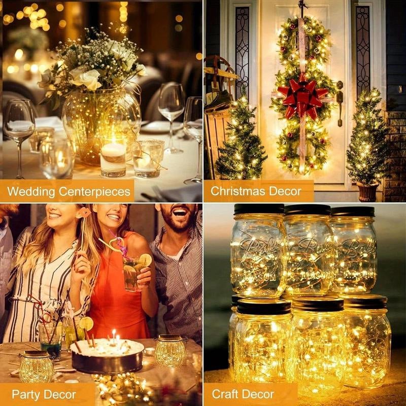 Warm White 2M Starry String Lights