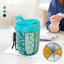 Load image into Gallery viewer, Multi-Compartment 7-Day Pill Organizer