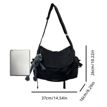Load image into Gallery viewer, Men’s Canvas Crossbody Bag