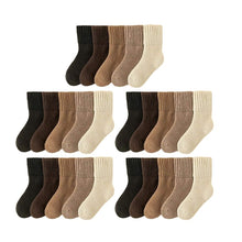 Load image into Gallery viewer, 5 Pairs of Thick and Comfortable Socks