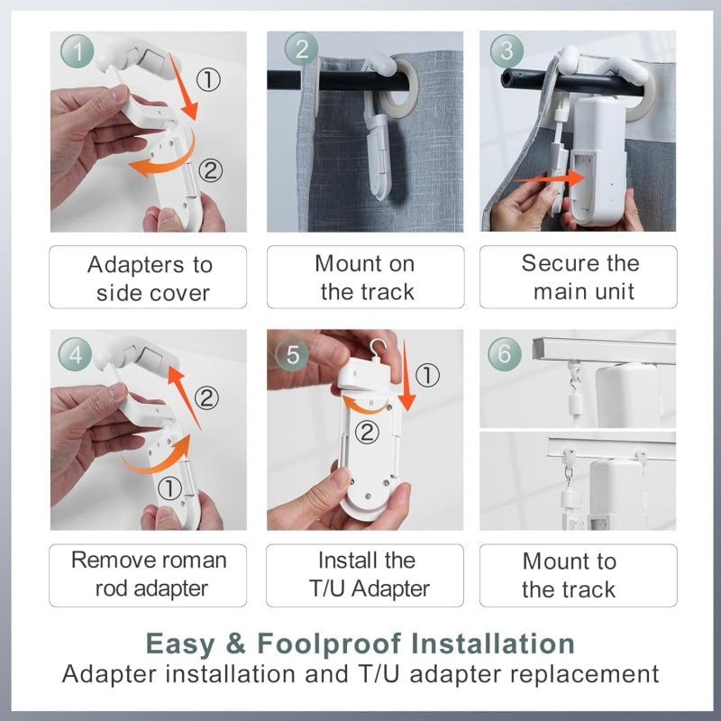 Smart Automatic Electric Curtain Opener