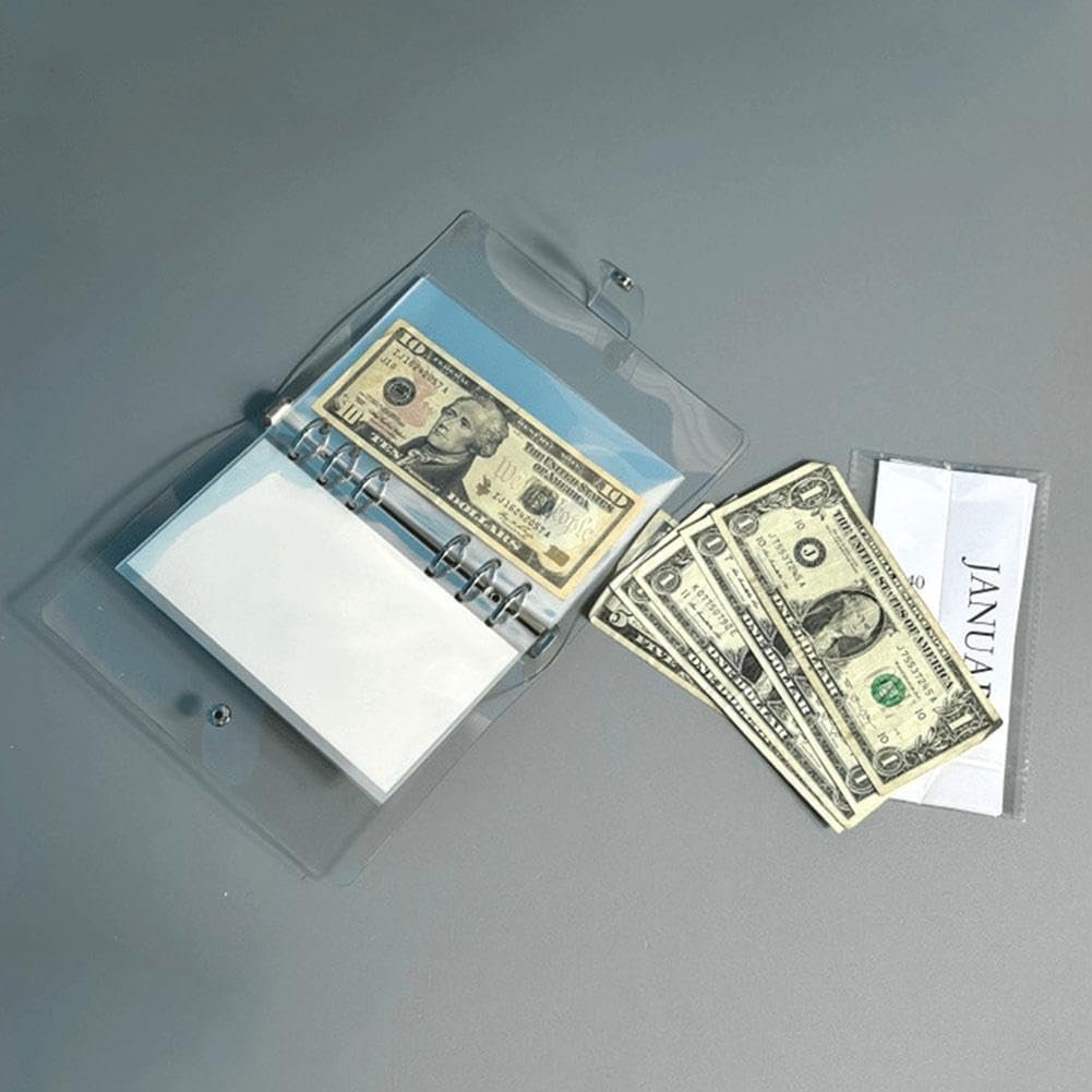 【Extra 50% OFF】12-Month Envelopes Money Saving Challenge Binder