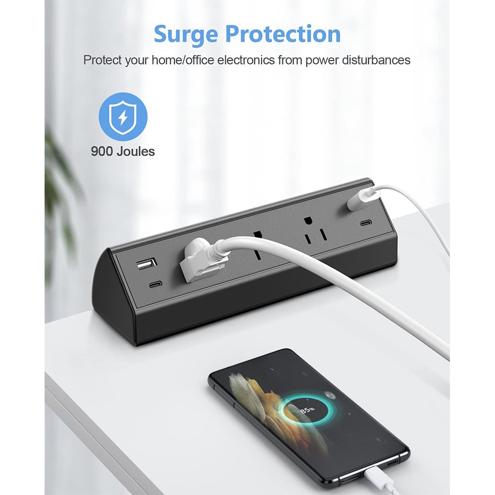 Desk Clamp Power Strip