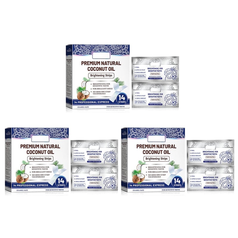 Coconut Mint Whitening Strips