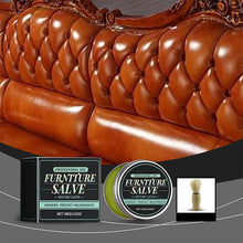 Load image into Gallery viewer, Furniture Salve for Leather - Polisher, Moisturizer, and Restorer for Couches and Furniture
