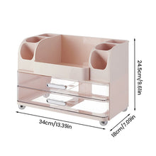 Load image into Gallery viewer, Desktop Makeup Organizer with Drawers