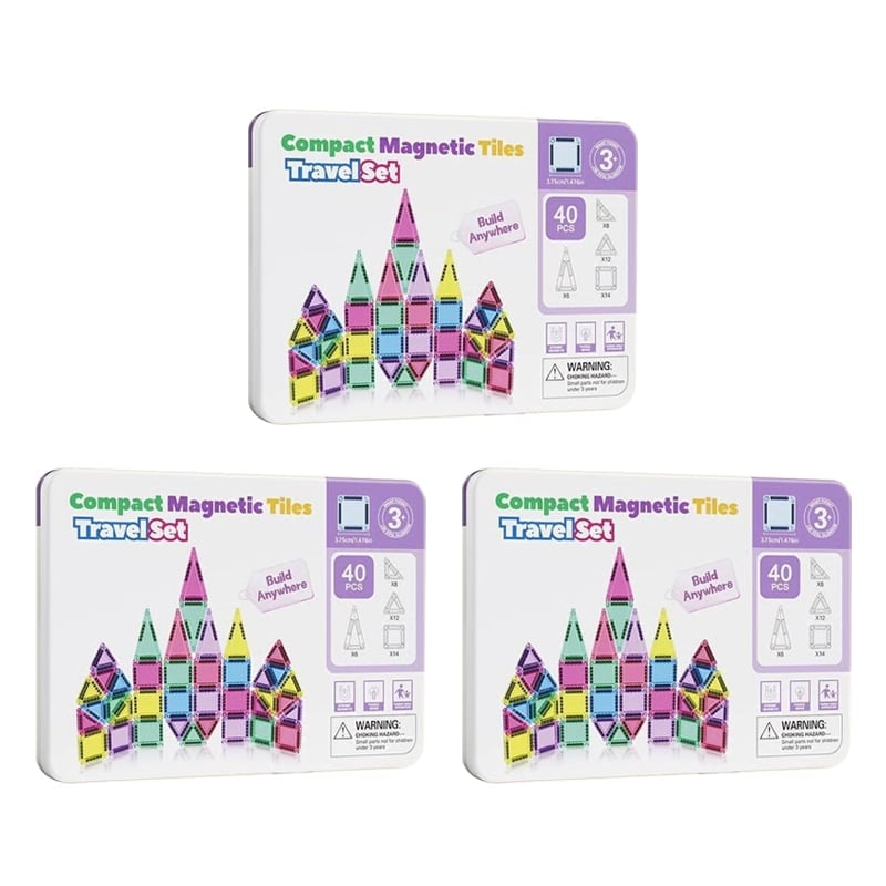 Magnetic Tiles Building Blocks Set