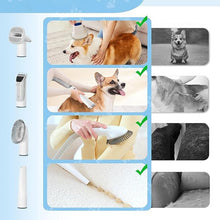 Load image into Gallery viewer, Pet Grooming Kit with 2.3L Vacuum Suction – Low Noise &amp; 5-in-1 Tools