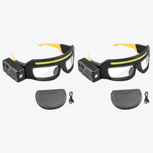 Load image into Gallery viewer, Ultra-Lightweight Motion-Sensing Headlamp with XTE+COB Dual Light Source