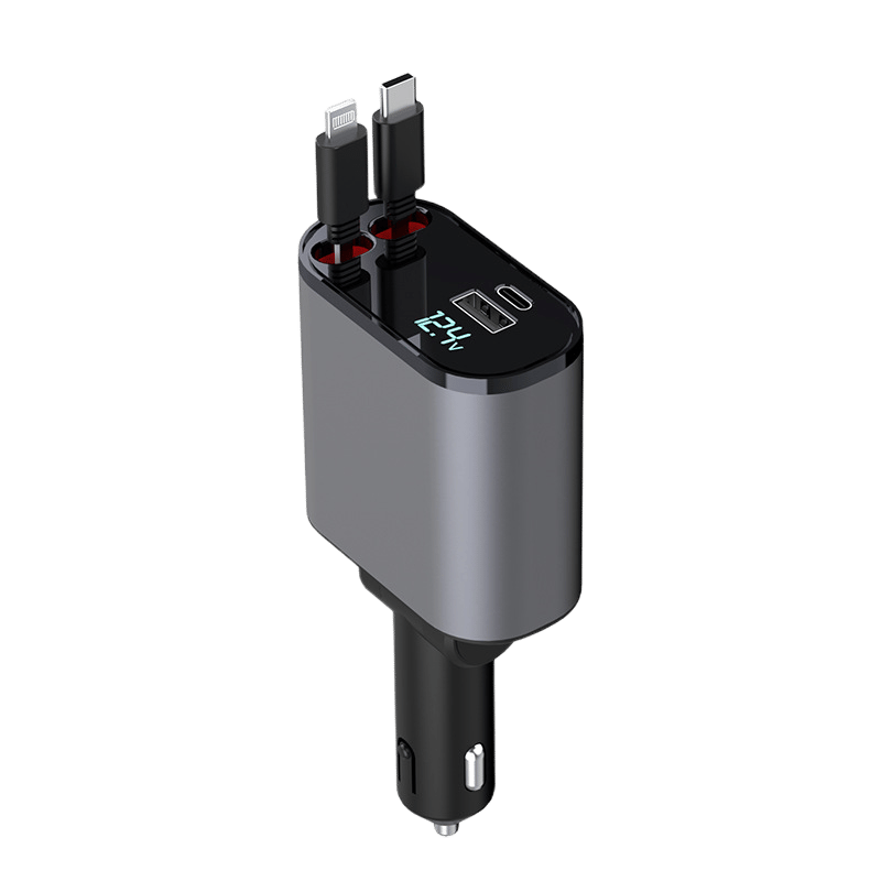 4 in 1 Fast Car Phone Charger