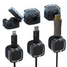 Load image into Gallery viewer, 6 Pack Magnetic Cord Organizer Holder