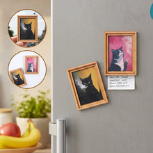 Load image into Gallery viewer, Cat Photo Frame Fridge Magnet