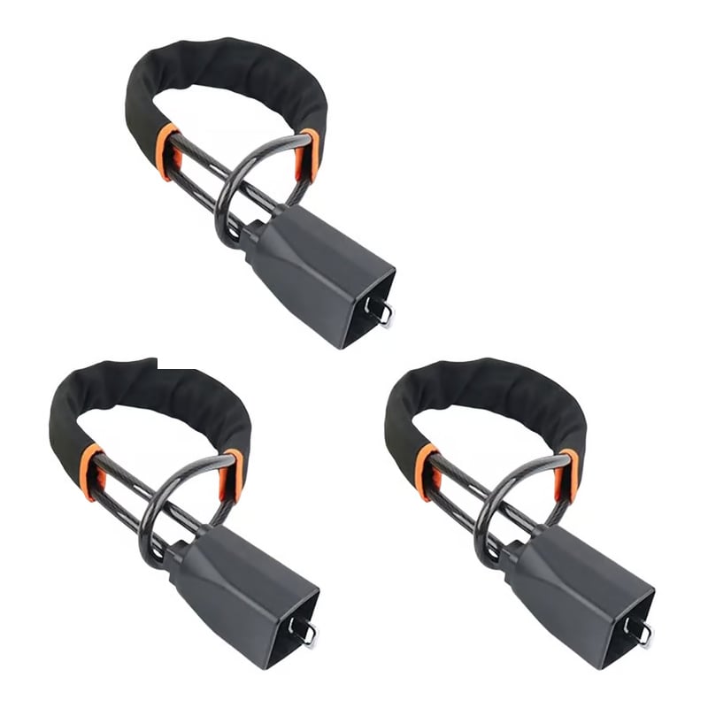 Steering Wheel Lock, Universal Anti Theft Car Device Prevention with 2 Keys