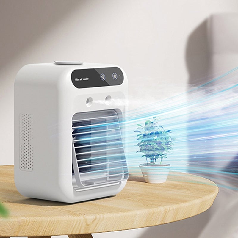 Portable 3-In-1 Cooling Fan with 2-Speed Mist