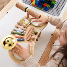 Load image into Gallery viewer, 7 In 1 Wooden Kids Drum Set