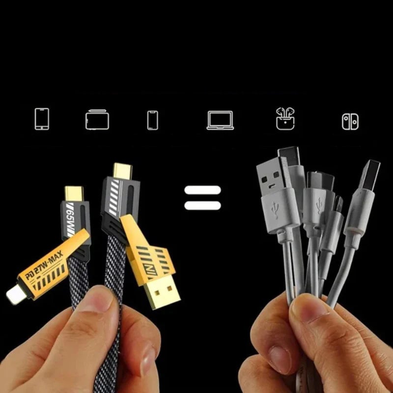 4-in-1 PD 65W Fast Charging Cable