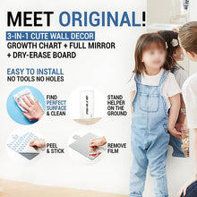 Load image into Gallery viewer, Growth Chart Mirror for Kids