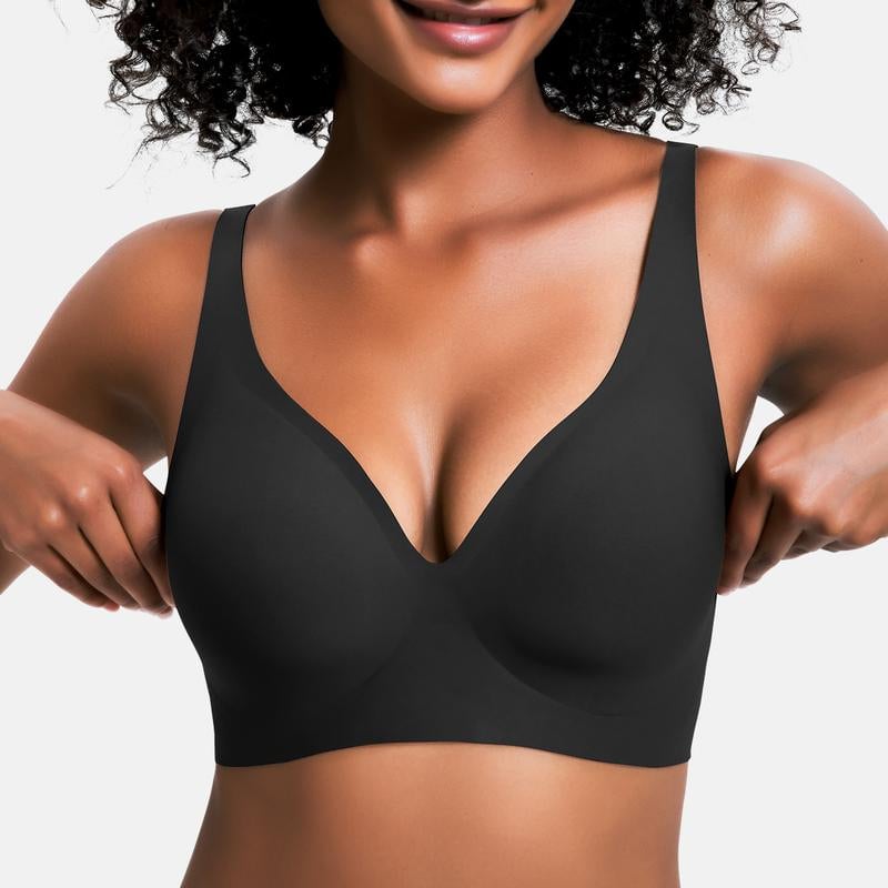 Seamless Wireless Full-Cup Bra