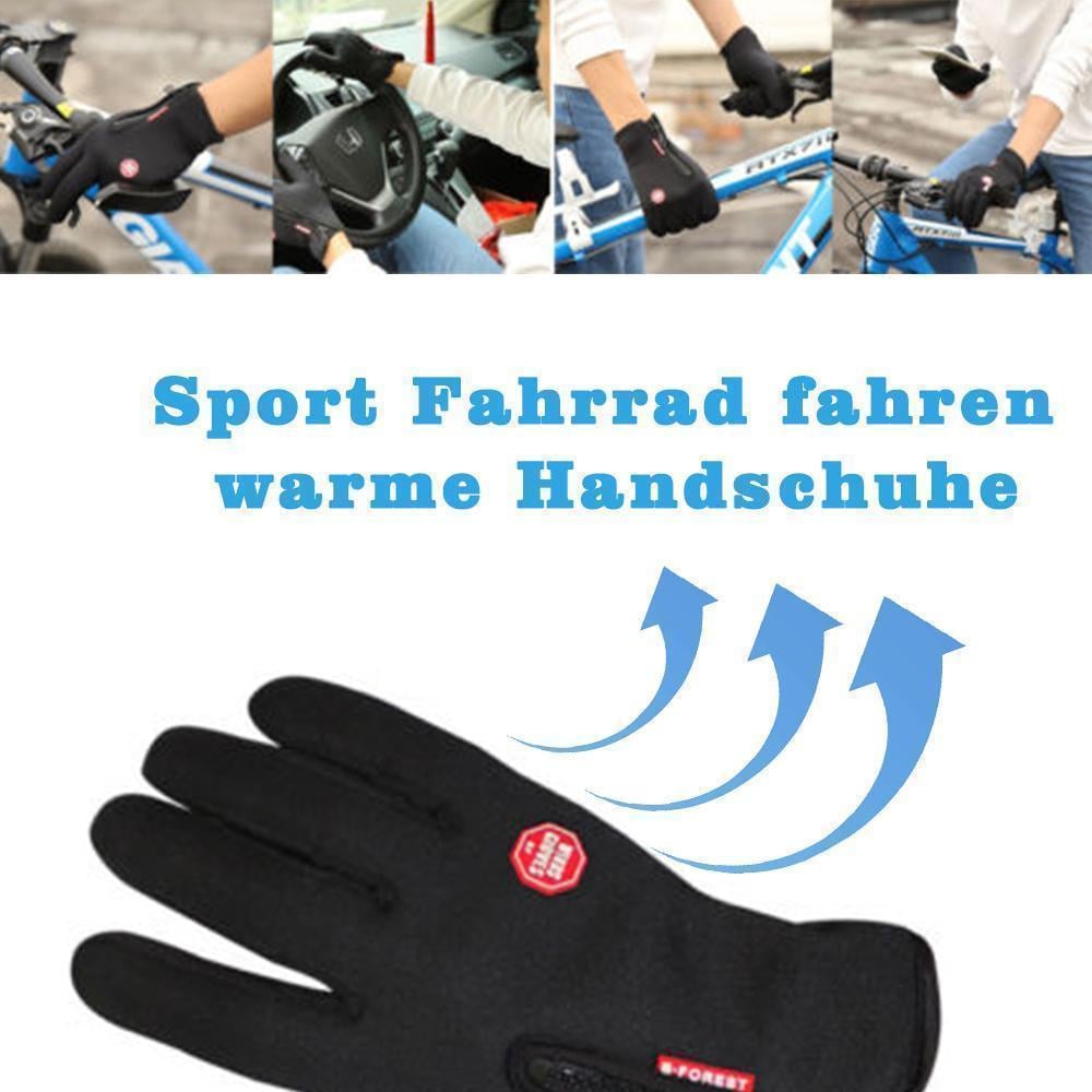 Winter gloves – windproof, waterproof, non-slip & touchscreen compatible (with optional USB heating function)