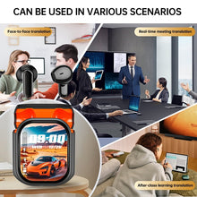 Load image into Gallery viewer, Color screen noise-canceling translation headphones