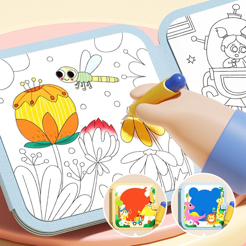 Easy and Fun Paint Magic with Water