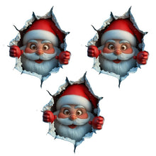 Load image into Gallery viewer, Santa Claus Wall Sticker Set