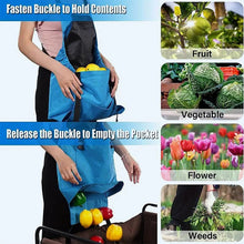 Load image into Gallery viewer, Deep Pocket Gardening Apron With Deep Kangaroo Release Pockets