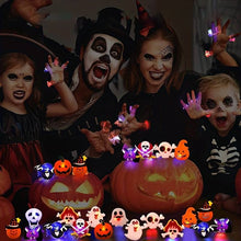 Load image into Gallery viewer, Luminous Halloween Rings(50 Rings)