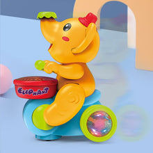 Load image into Gallery viewer, Interactive LED Elephant Toy for Toddlers &amp; Kids with Realistic Sounds