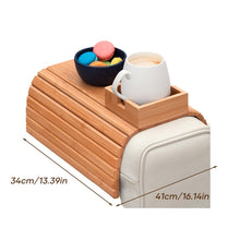 Load image into Gallery viewer, Bamboo Couch Cup Holder