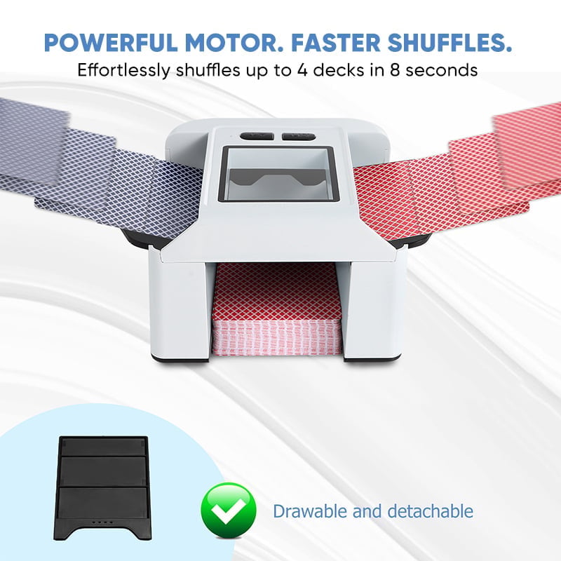 Rechargeable Automatic Card Shuffler