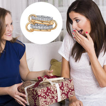 Load image into Gallery viewer, Interlocking Stackable Rings for Women