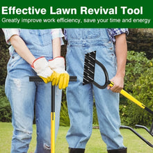 Load image into Gallery viewer, Manual Spring-Loaded Lawn Aerator &amp; Tiller