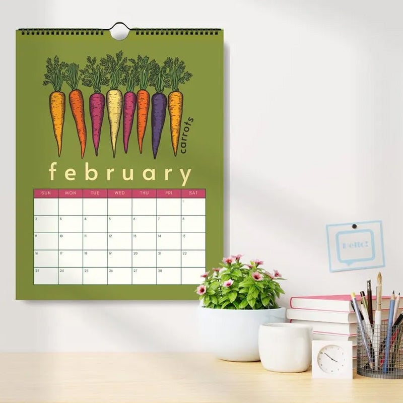 🥕2025 Calendar : Seasonal Produce