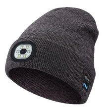 Load image into Gallery viewer, LED Light Bluetooth Warm Hat