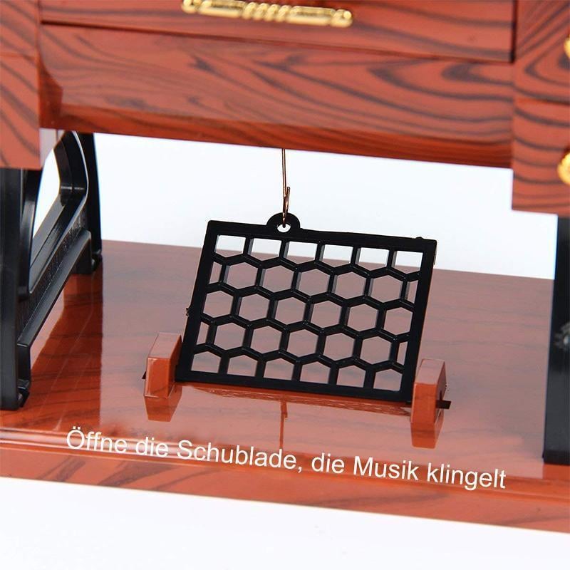 Vintage Sewing Machine Design Music Box