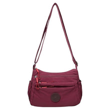 Load image into Gallery viewer, Solid Color Fashionable Multi-pocket Zipper Crossbody Bag