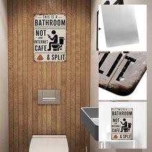 Load image into Gallery viewer, Creative Bathroom Door Sign
