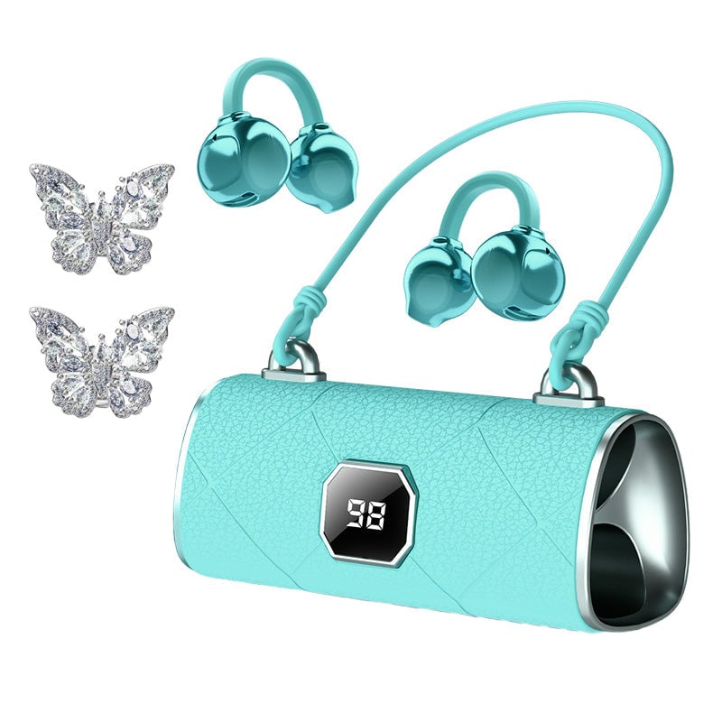 Fashionable Clip-On Wireless Headphones