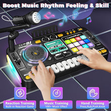 Load image into Gallery viewer, Sakerplus® Kids DJ Mixer Table With Microphone