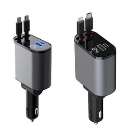 4 in 1 Fast Car Phone Charger