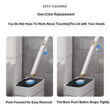 Load image into Gallery viewer, Wall-Mounted Toilet Brush Set